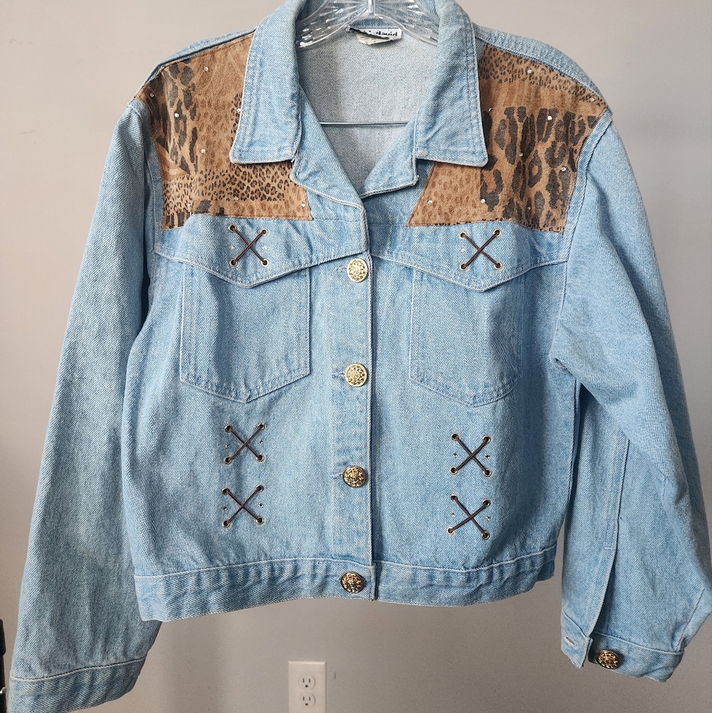 Vintage 100% Cotton Demin Jacket